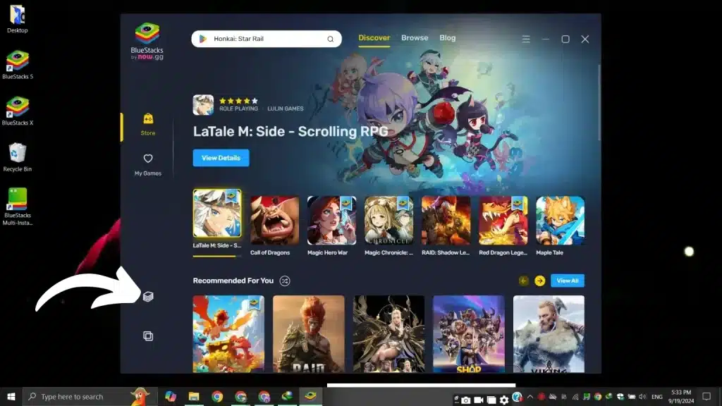 How to download and install Simontok browser anti blokir VPN For PC screenshot of Bluestack 2