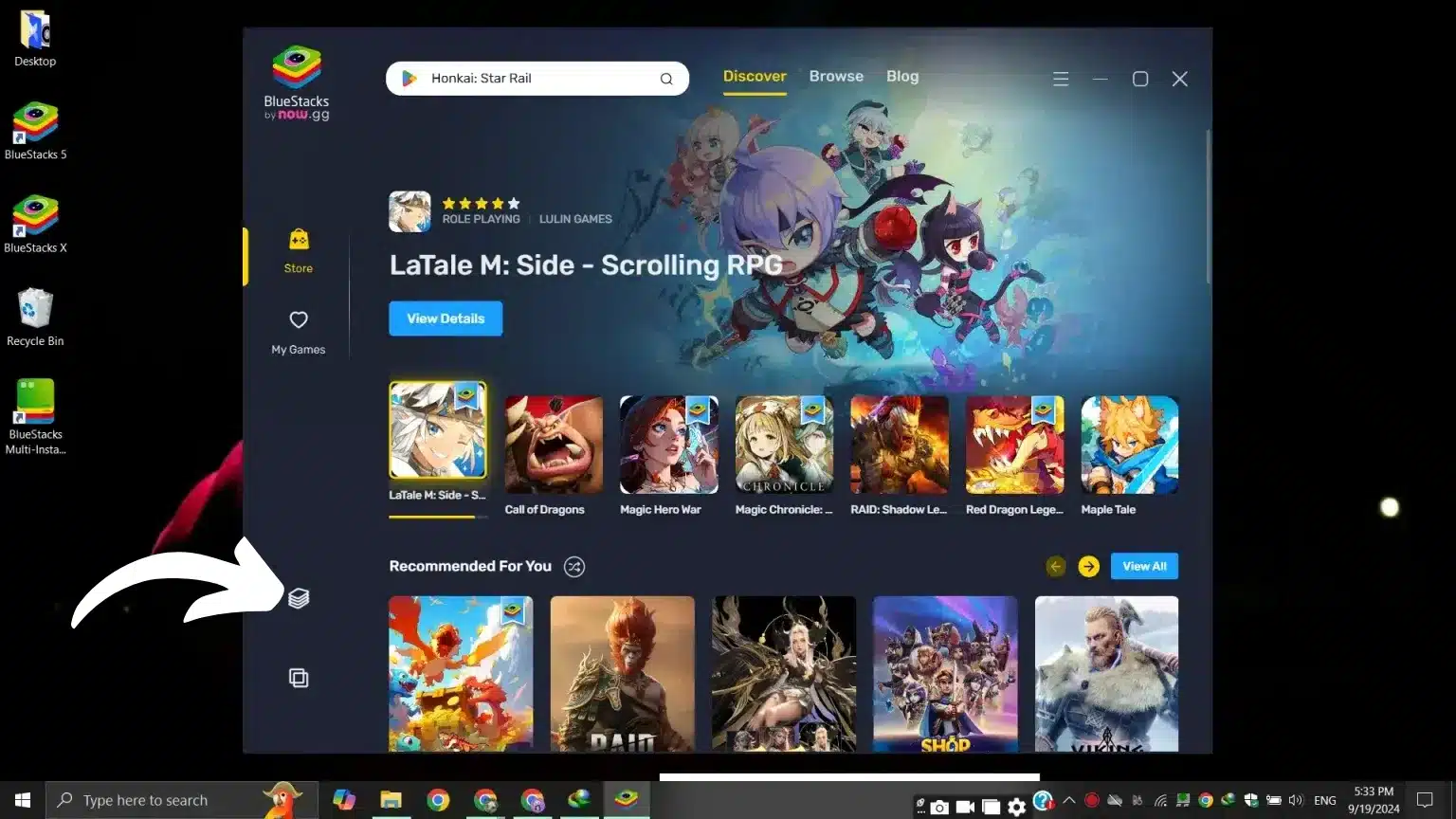 How to download and install Simontok browser anti blokir VPN For PC screenshot of Bluestack 2