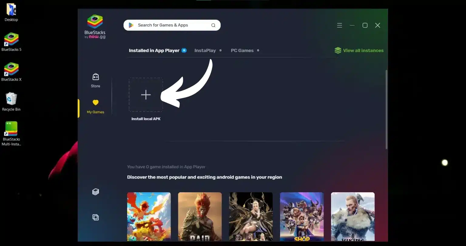 How to download and install Simontok browser anti blokir VPN For PC screenshot of Bluestack 1
